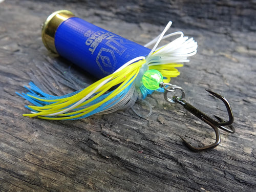 12 gauge top water popper fishing lure floating sexy shad __etsy:8120589381