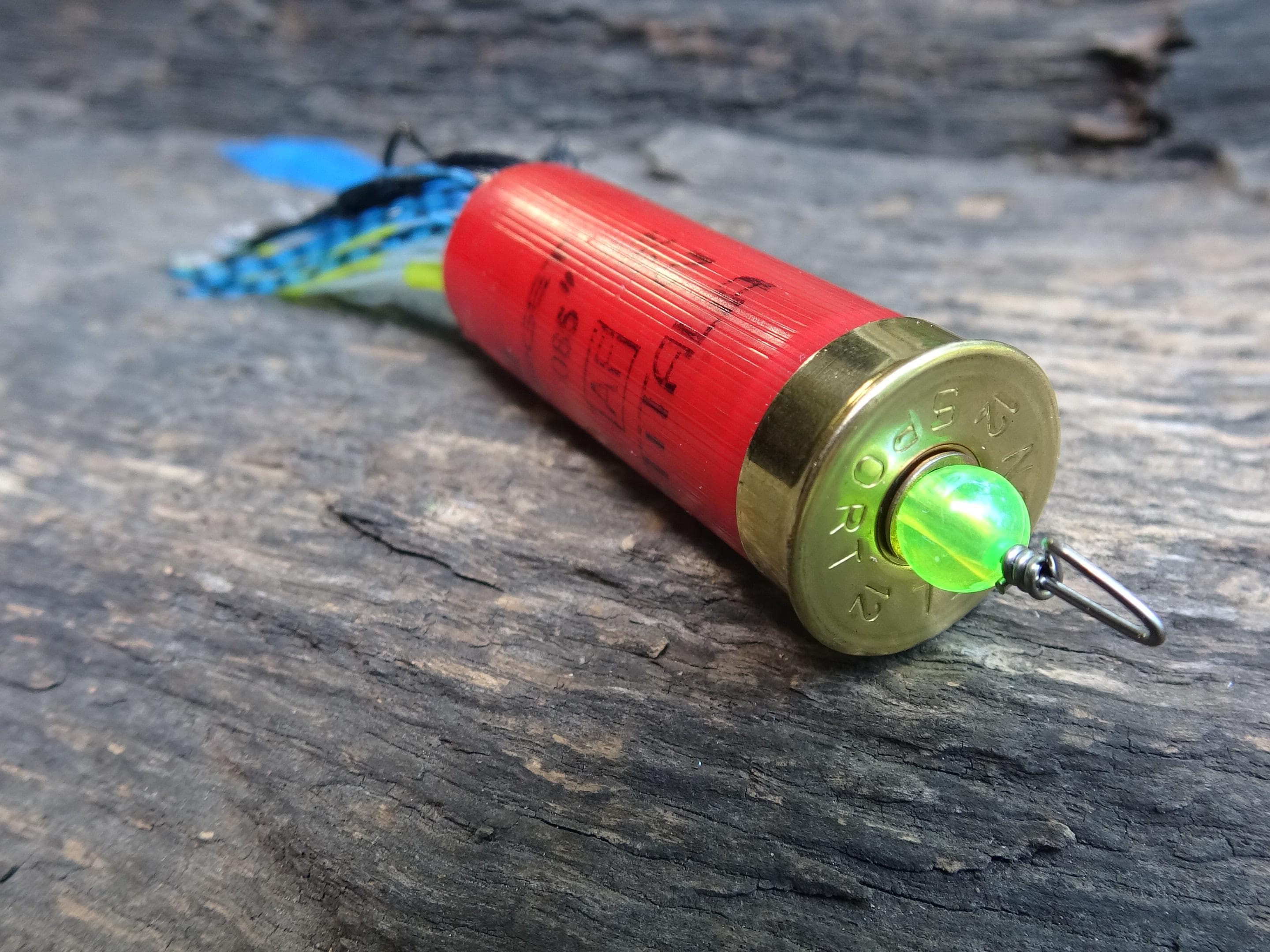 12 gauge top water popper fishing lure floating sexy shad __etsy:8120430511