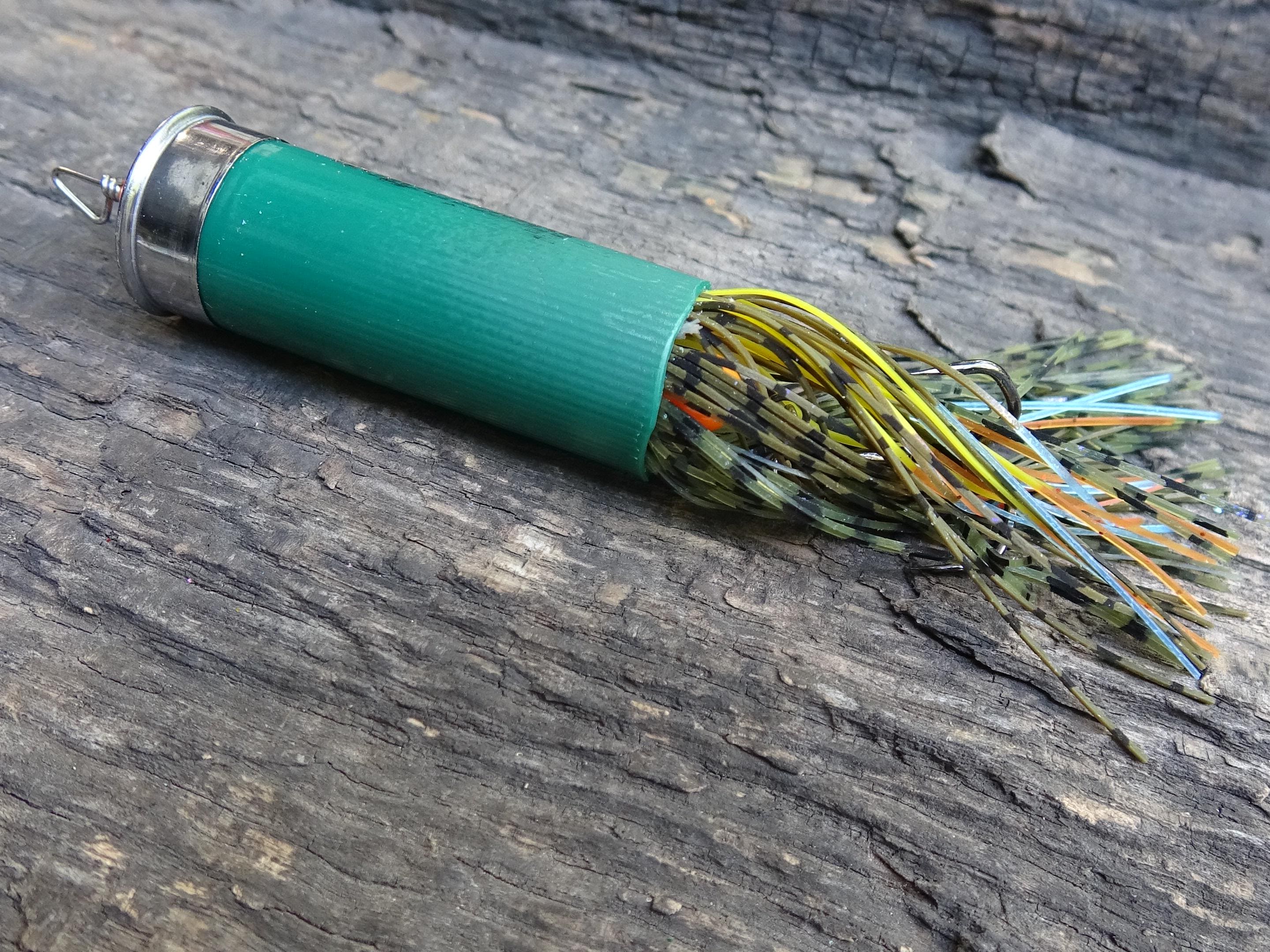 12 gauge top water popper fishing lure perch __etsy:8073011444