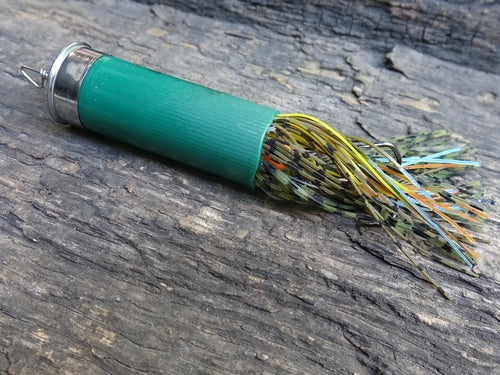 12 gauge top water popper fishing lure perch __etsy:8073011444