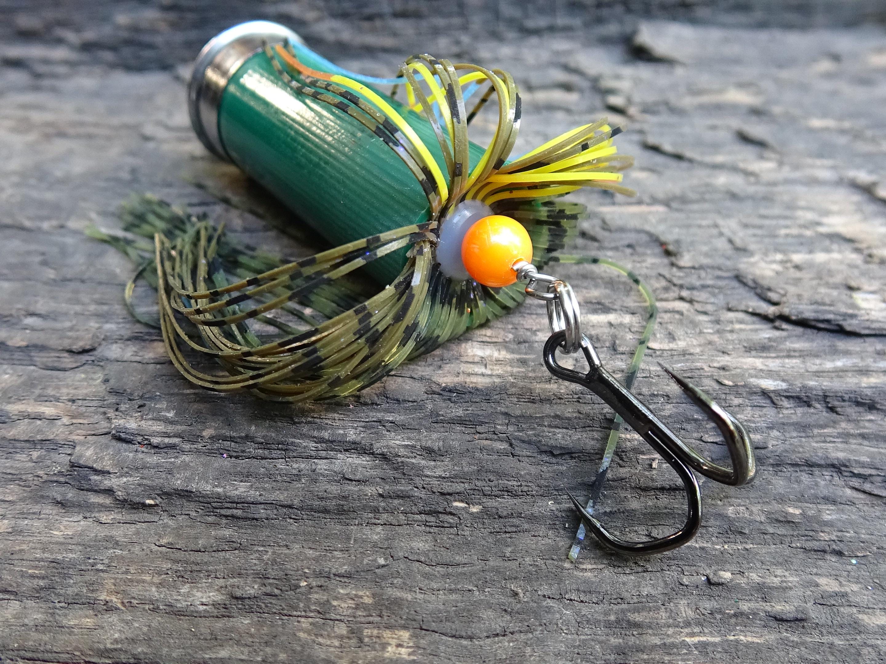 12 gauge top water popper fishing lure perch __etsy:8073011686