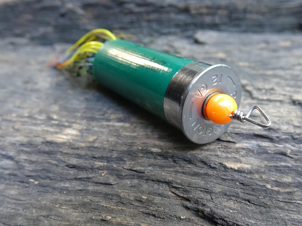 12 gauge top water popper fishing lure perch __etsy:8120929895