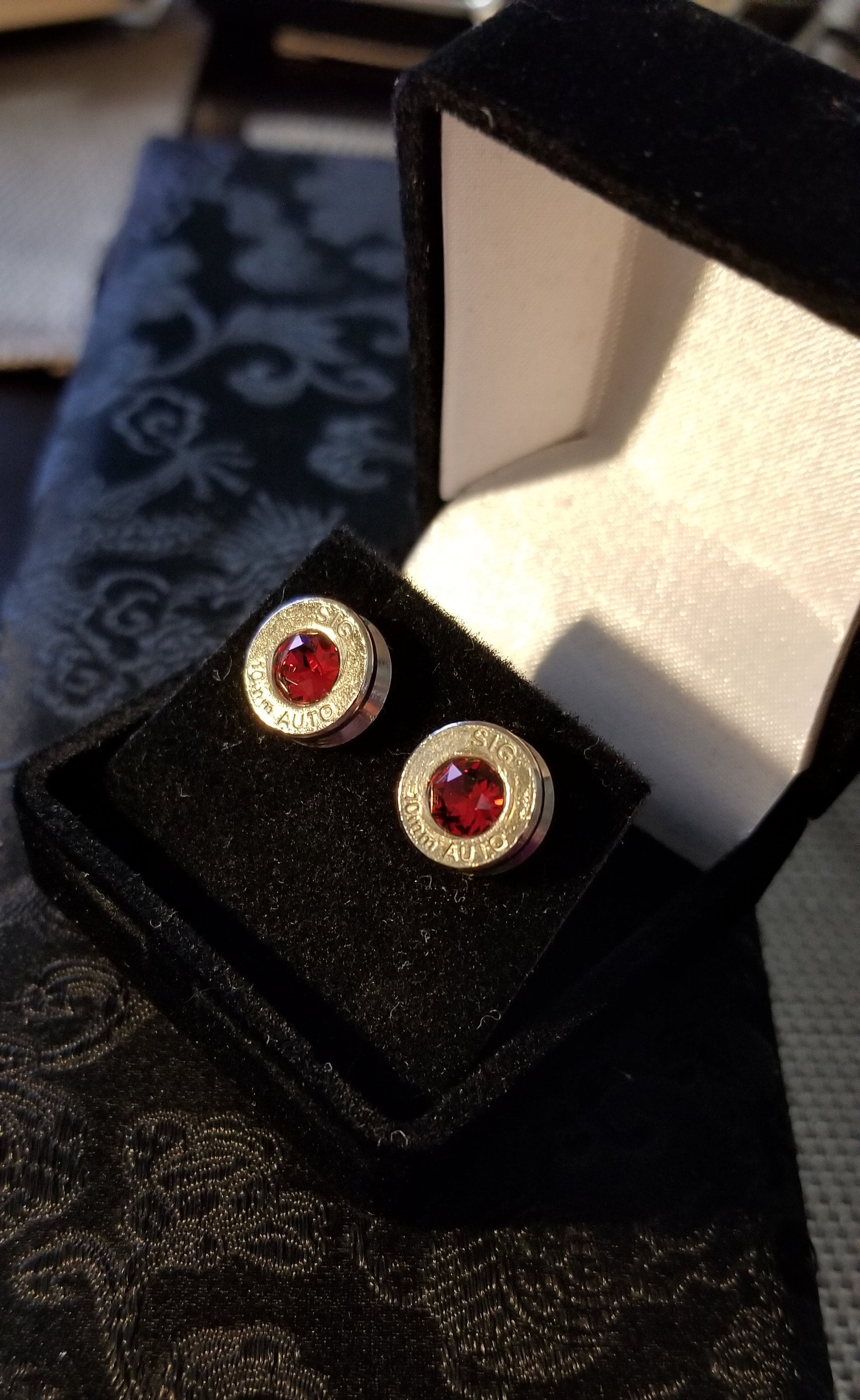 10mm bullet jewelry earrings swarovski stone (etsy image id: 1916491044)