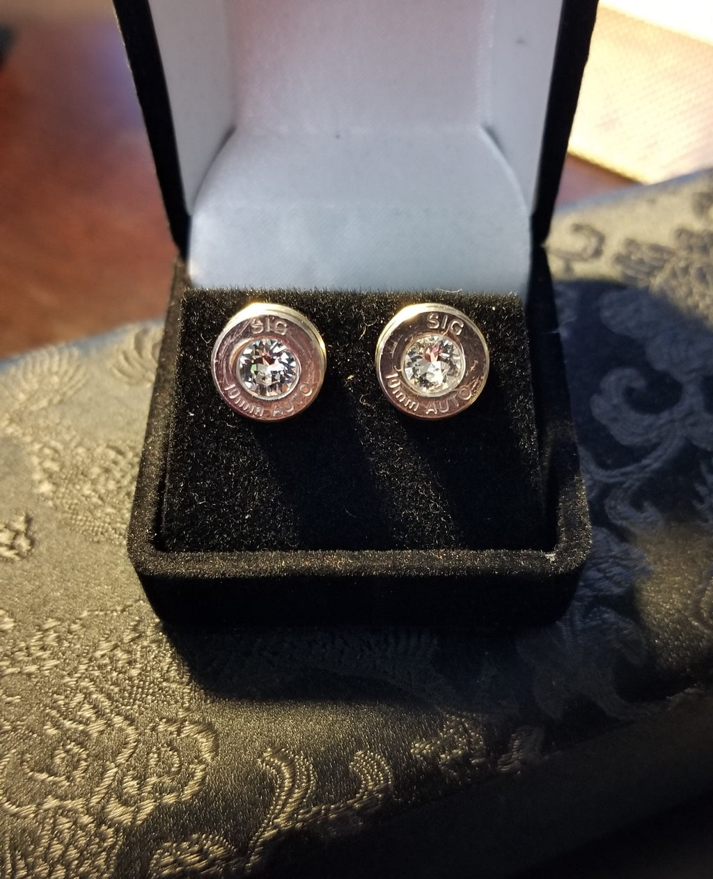 10mm bullet jewelry earrings swarovski stone (etsy image id: 1963989213)