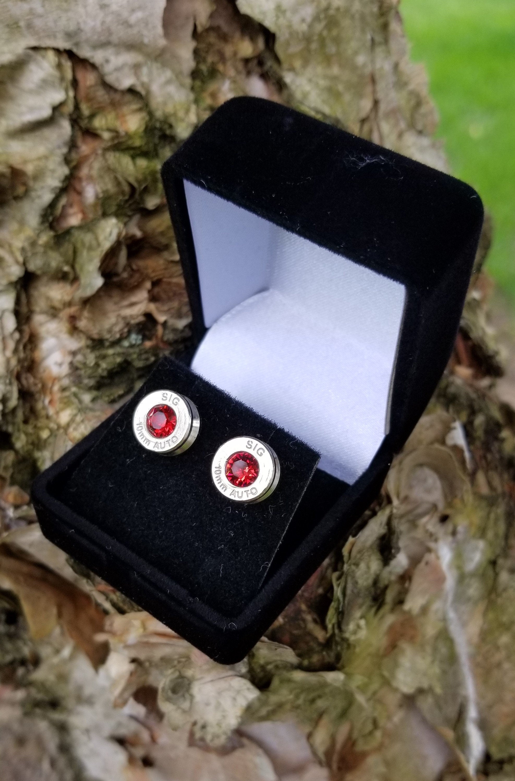 10mm bullet jewelry earrings swarovski stone (etsy image id: 1964034963)