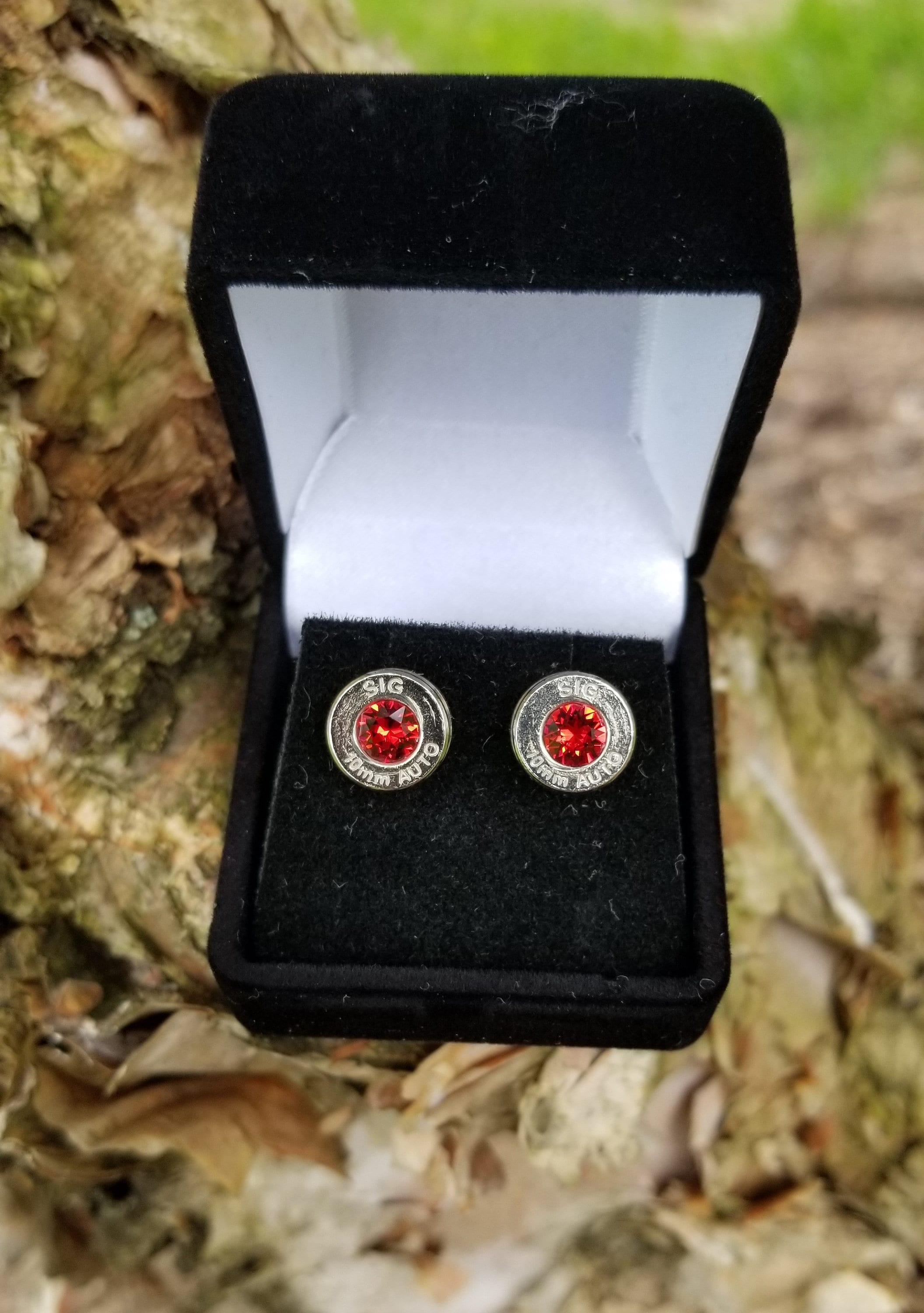 10mm bullet jewelry earrings swarovski stone (etsy image id: 1964035219)