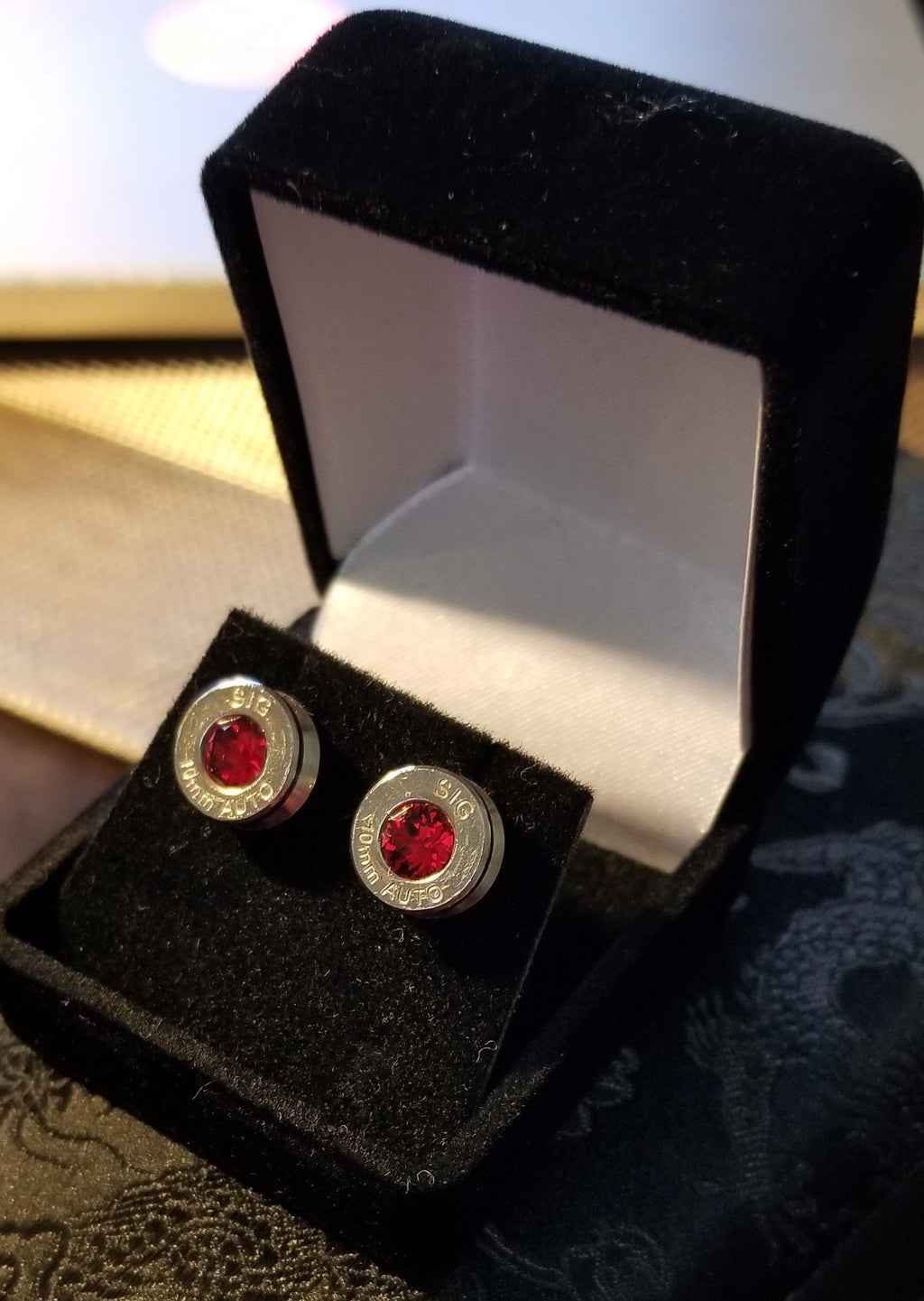 10mm bullet jewelry earrings swarovski stone (etsy image id: 1964035379)