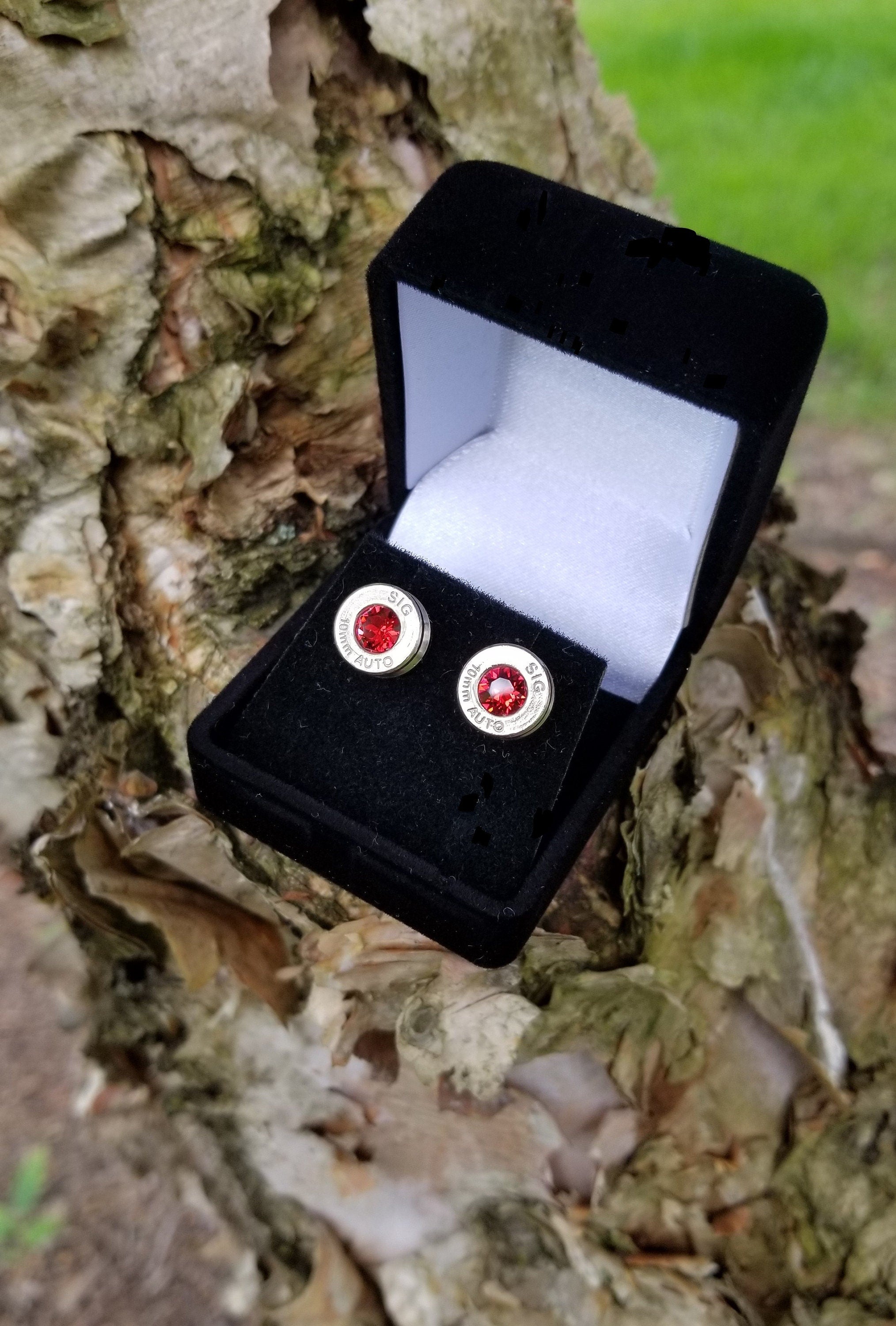 10mm bullet jewelry earrings swarovski stone (etsy image id: 1964035555)