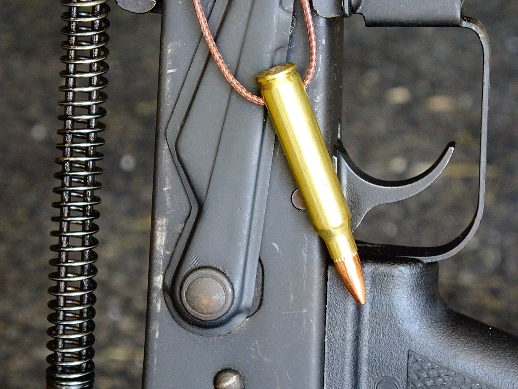 5.56mm corded necklace apocalypse editionbullet necklace (etsy image id: 2007325267)