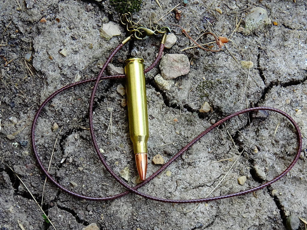 5.56mm corded necklace apocalypse editionbullet necklace (etsy image id: 2007326207)