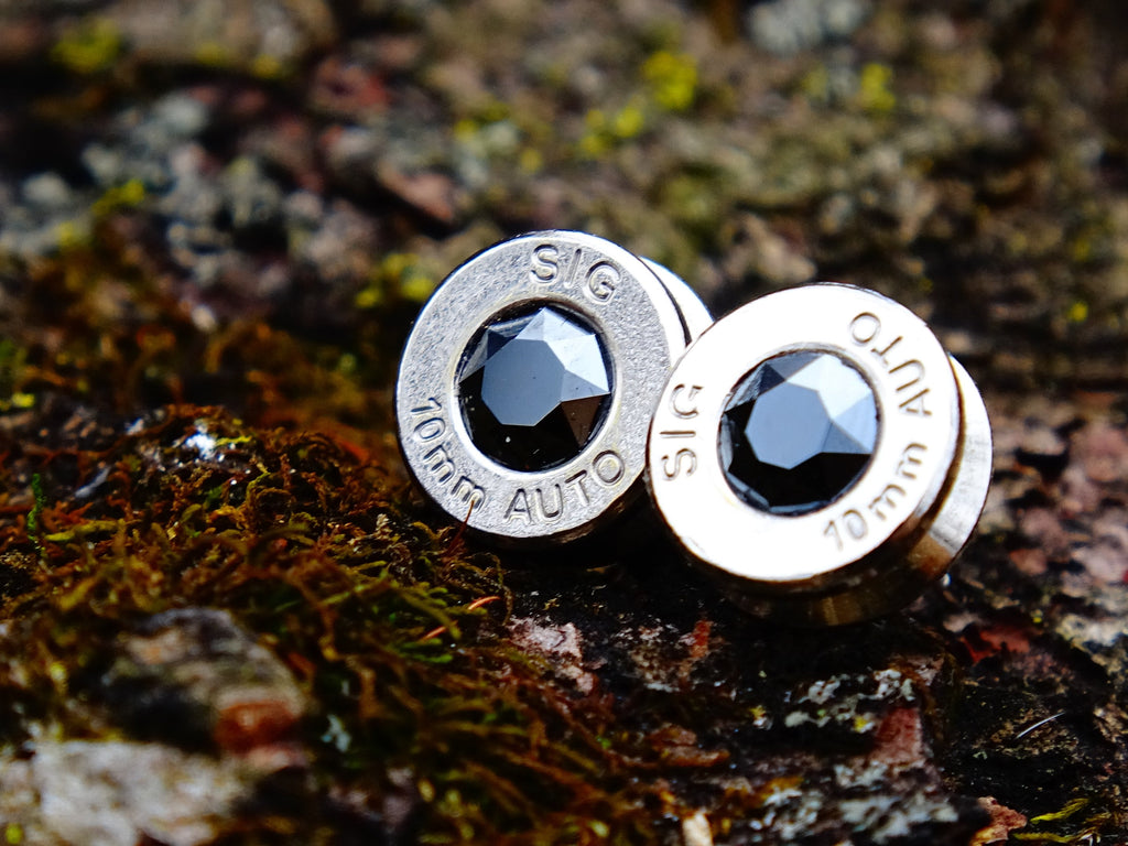 Bullet earrings & necklace (etsy image id: 2122564162)