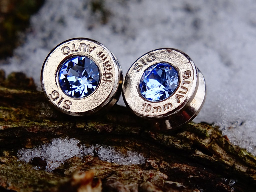 Earrings ice blue bullet (etsy image id: 2125540136)