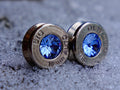 Earrings ice blue bullet (etsy image id: 2173097635)