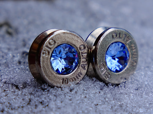 Earrings ice blue bullet (etsy image id: 2173097635)