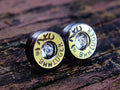 Bullet earrings Bi-Tone clear (etsy image id: 2272313091)