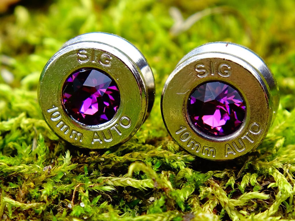 Earrings amethyst bullet (etsy image id: 2295136080)