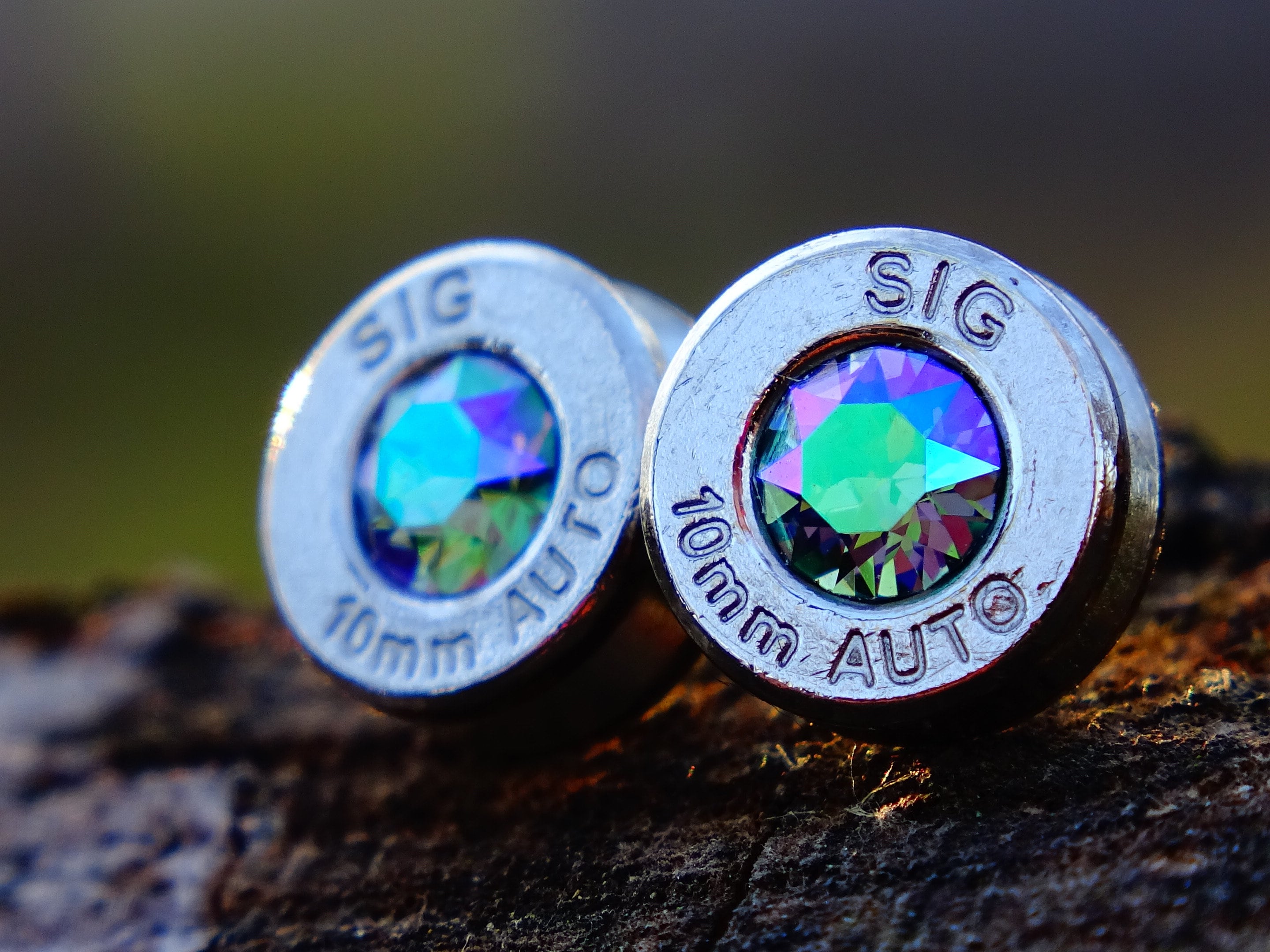 Bullet earrings alexandrite (etsy image id: 2299780865)