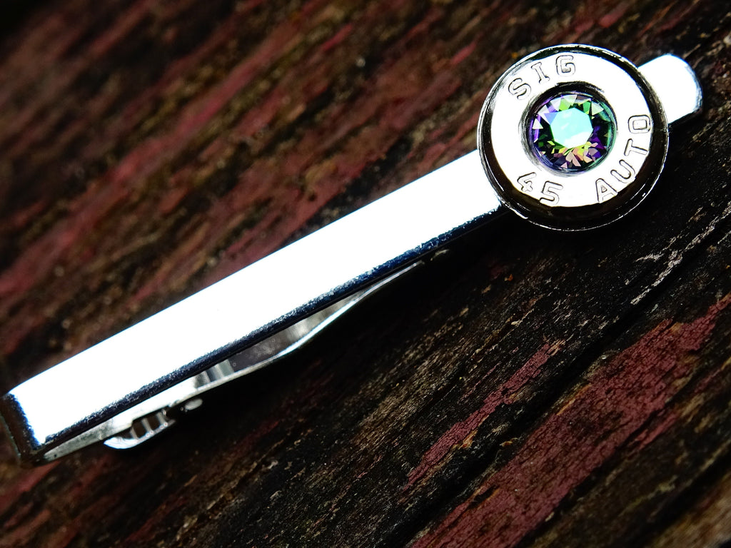 Bullet tie clip .45 ACP alexandrite (etsy image id: 2329820412)