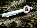 Bullet tie clip .45 ACP garnet (etsy image id: 2329832628)