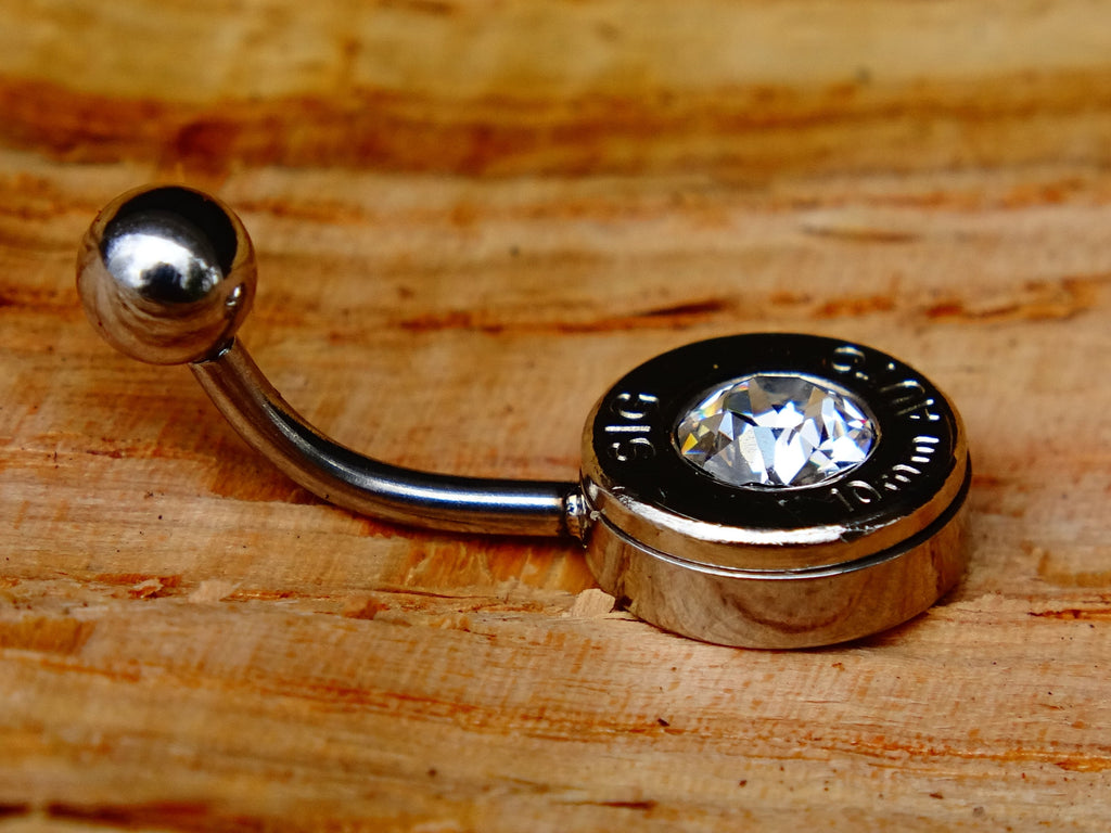 Navel ring belly button ring Bullet __etsy:2332794347