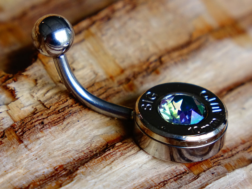 Bullet navel ring belly button ring alexandrite (etsy image id: 2334337233)
