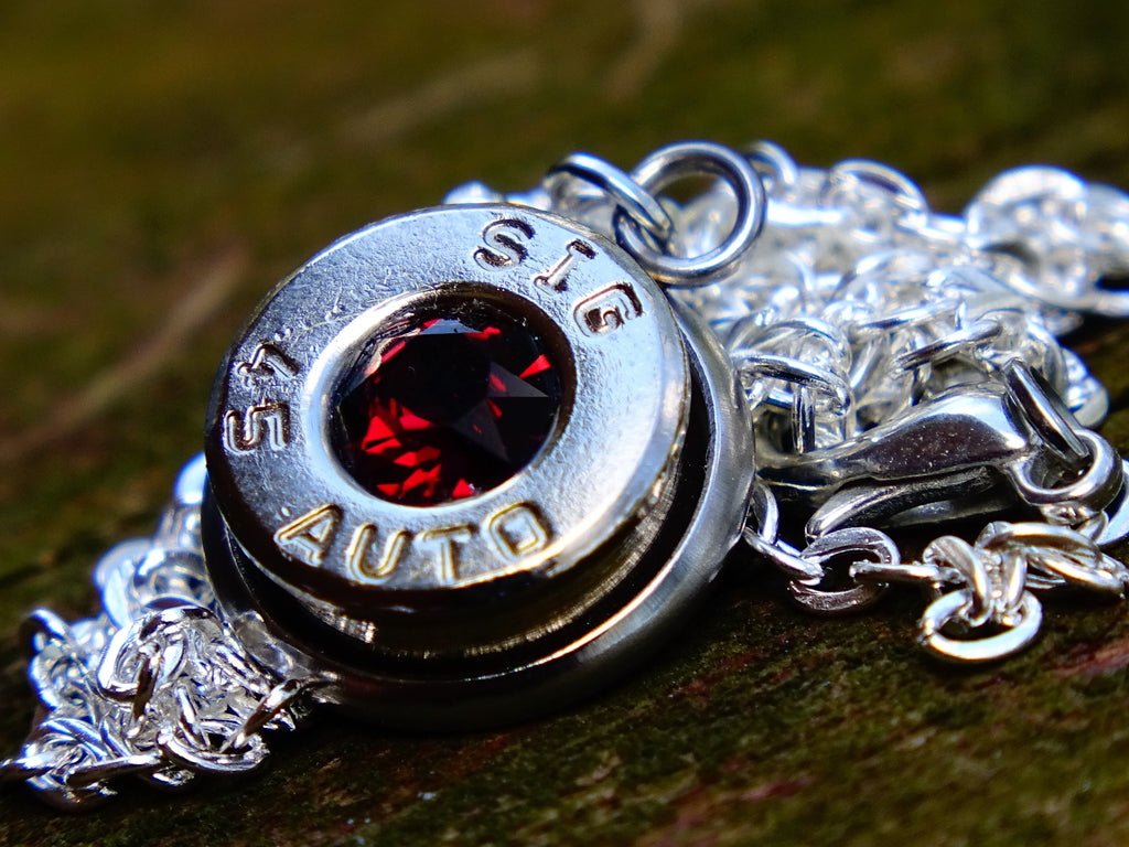 Bullet necklace amethyst (etsy image id: 2342777731)
