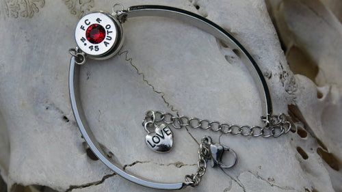 Bullet bracelet garnet (etsy image id: 2578278546)