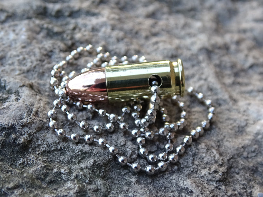dogtag chain bullet necklace (etsy image id: 2977903742)