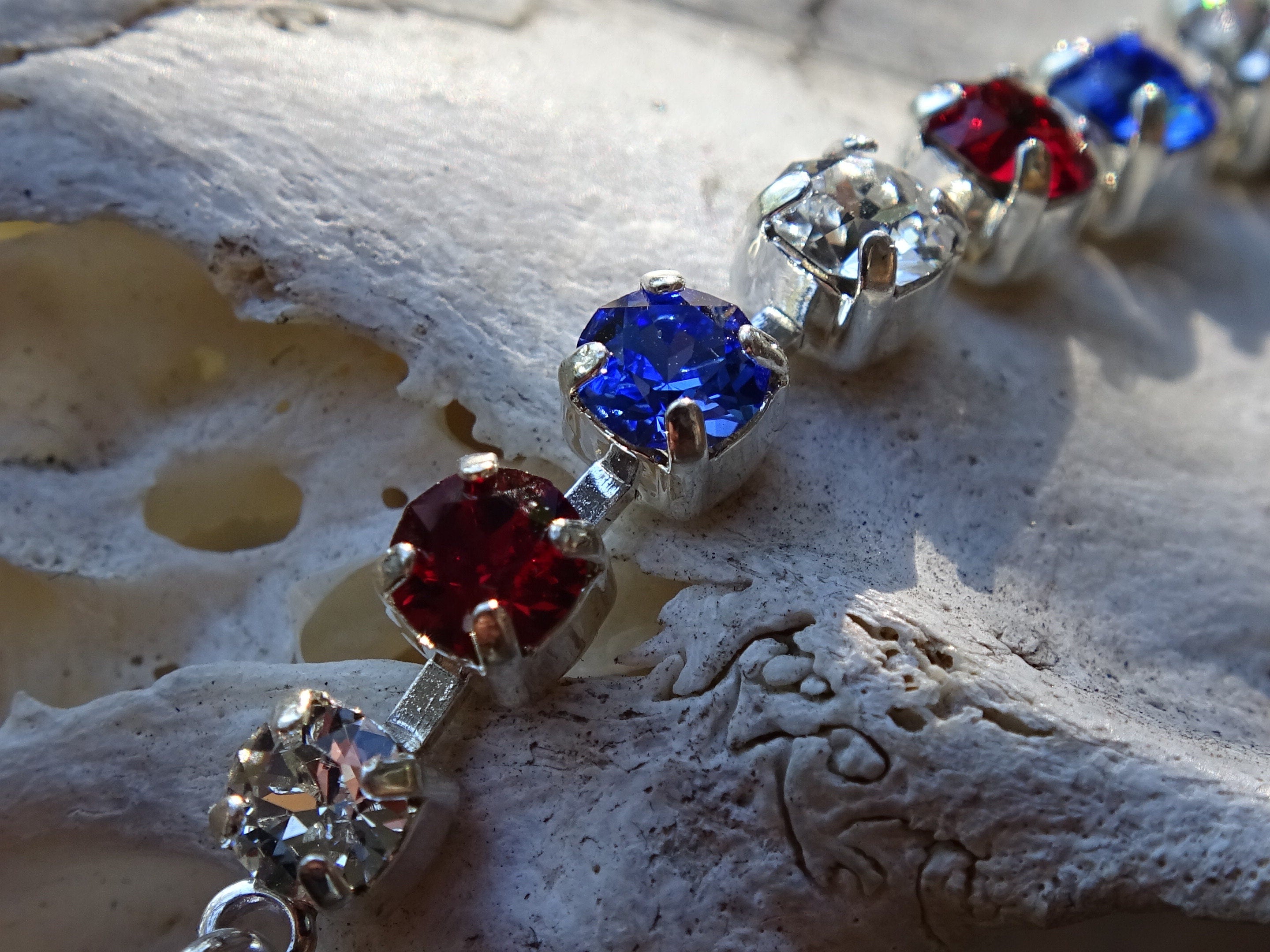 Patriot bullet bracelet (etsy image id: 3397505724)
