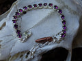 bullet bracelet Amethyst (etsy image id: 3397536428)