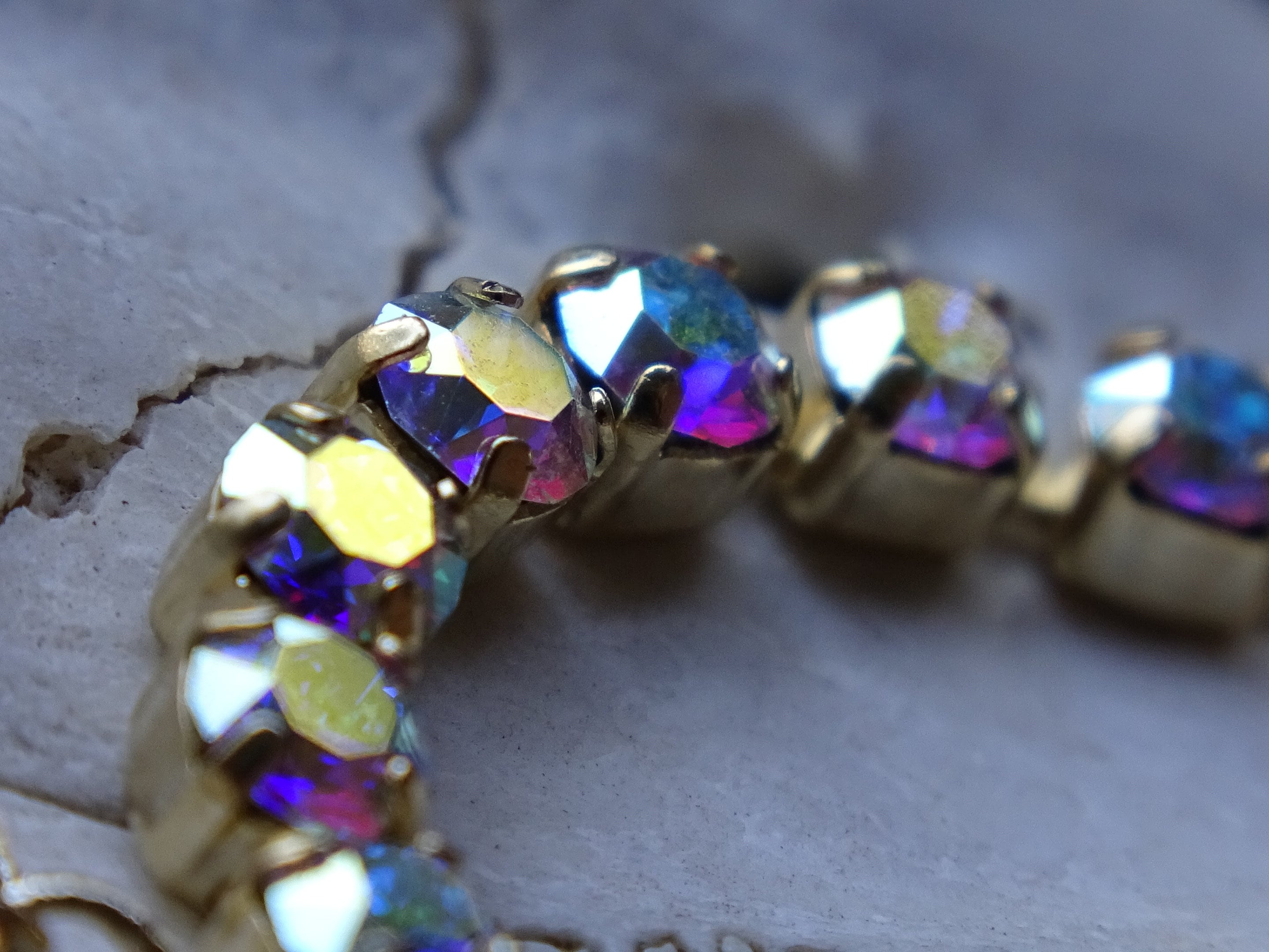 bullet bracelet Aurora borealis (etsy image id: 3397632032)