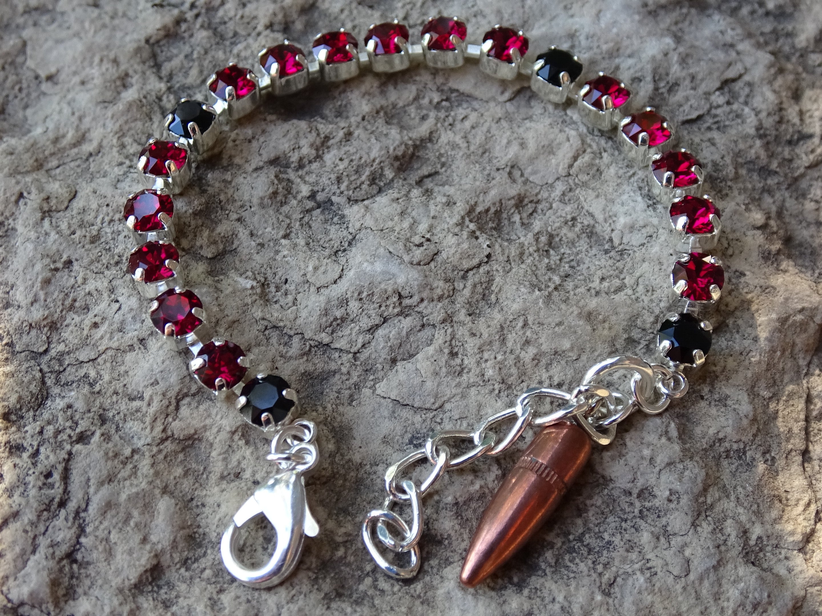 bullet bracelet ruby (etsy image id: 3445200341)