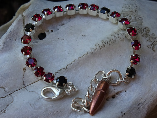 bullet bracelet ruby (etsy image id: 3445201079)
