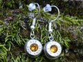 Bullet earring shepherd hook topaz (etsy image id: 4240381192)