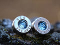 Bullet earring 380 auto Aquamarine (etsy image id: 4307287606)