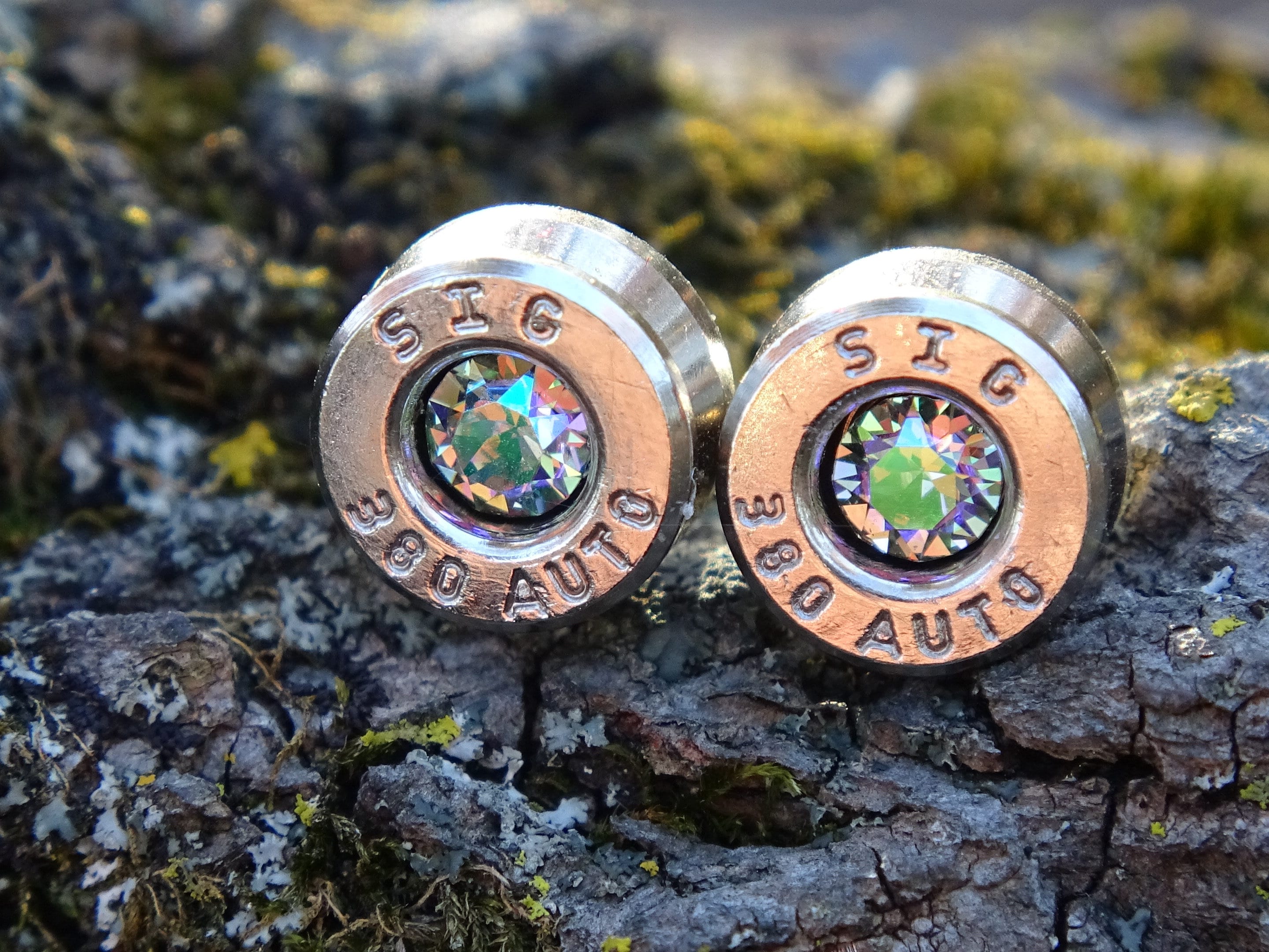 Bullet earring 380 auto Alexandrite (etsy image id: 4307301870)
