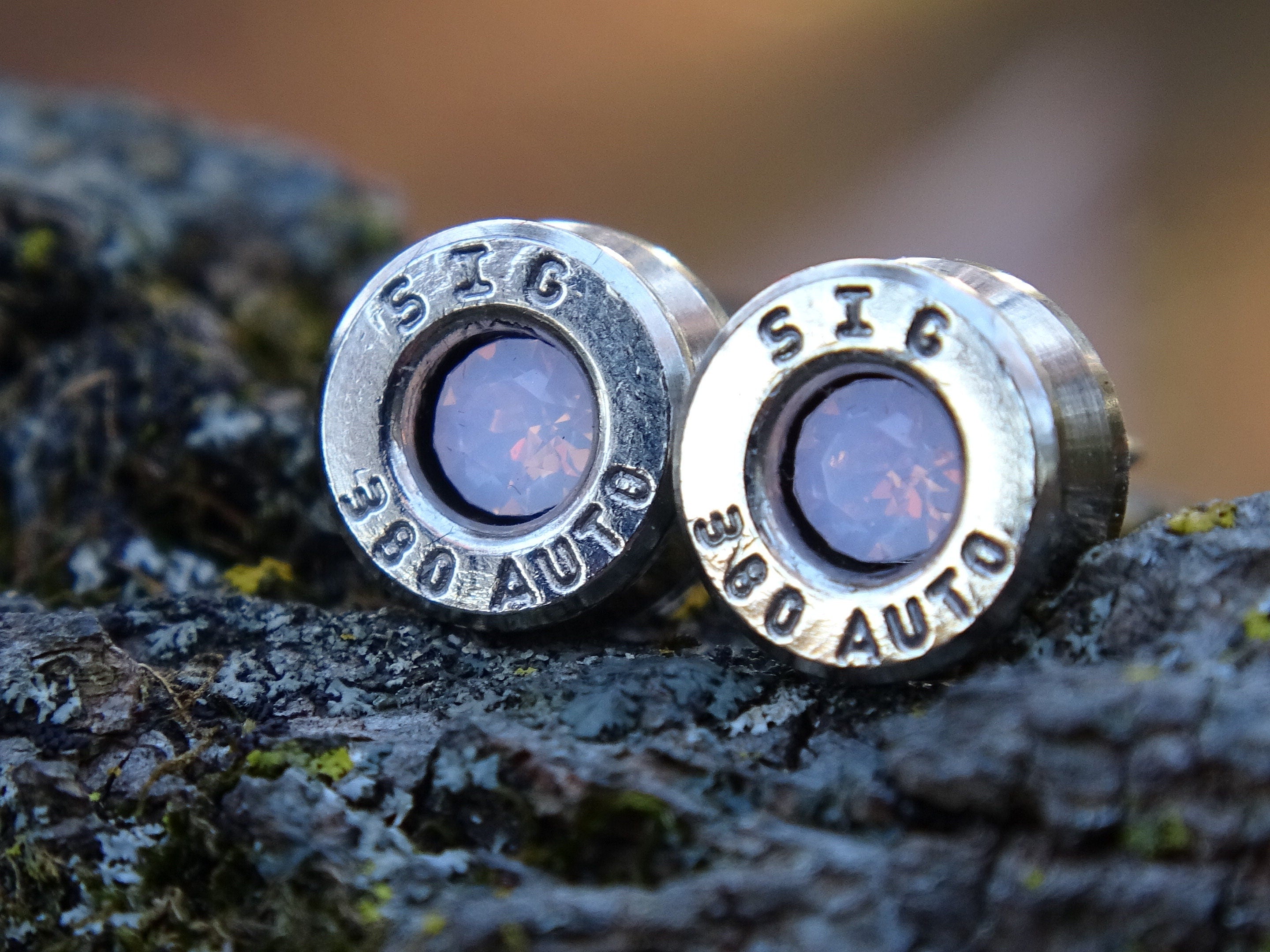 Bullet earring 380 auto Opal (etsy image id: 4307345788)