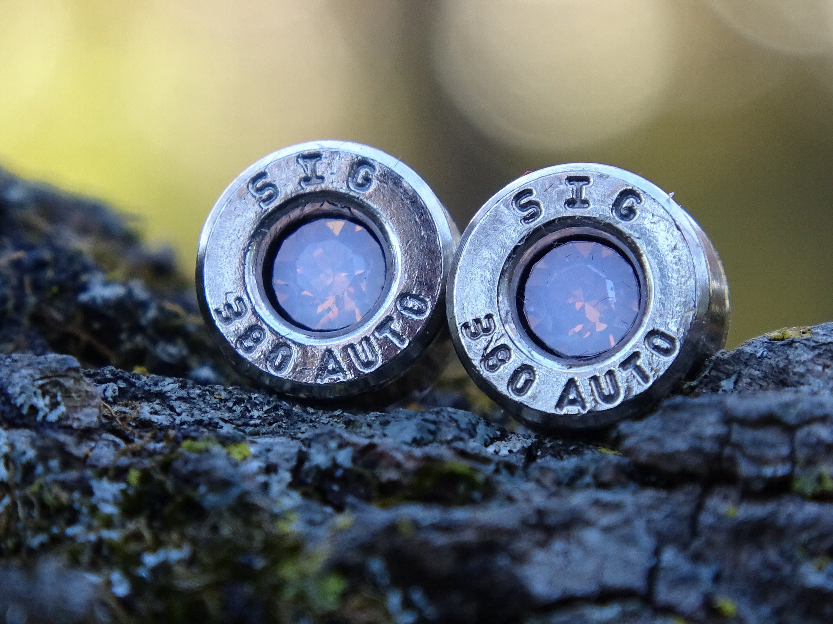 Bullet earring 380 auto Opal (etsy image id: 4307345956)