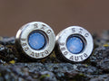 Bullet earring 380 auto Blue Opal (etsy image id: 4309071240)