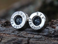 Bullet earring 380 auto Silver night (etsy image id: 4309117740)