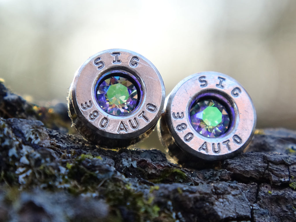 Bullet earring 380 auto Alexandrite (etsy image id: 4354698077)