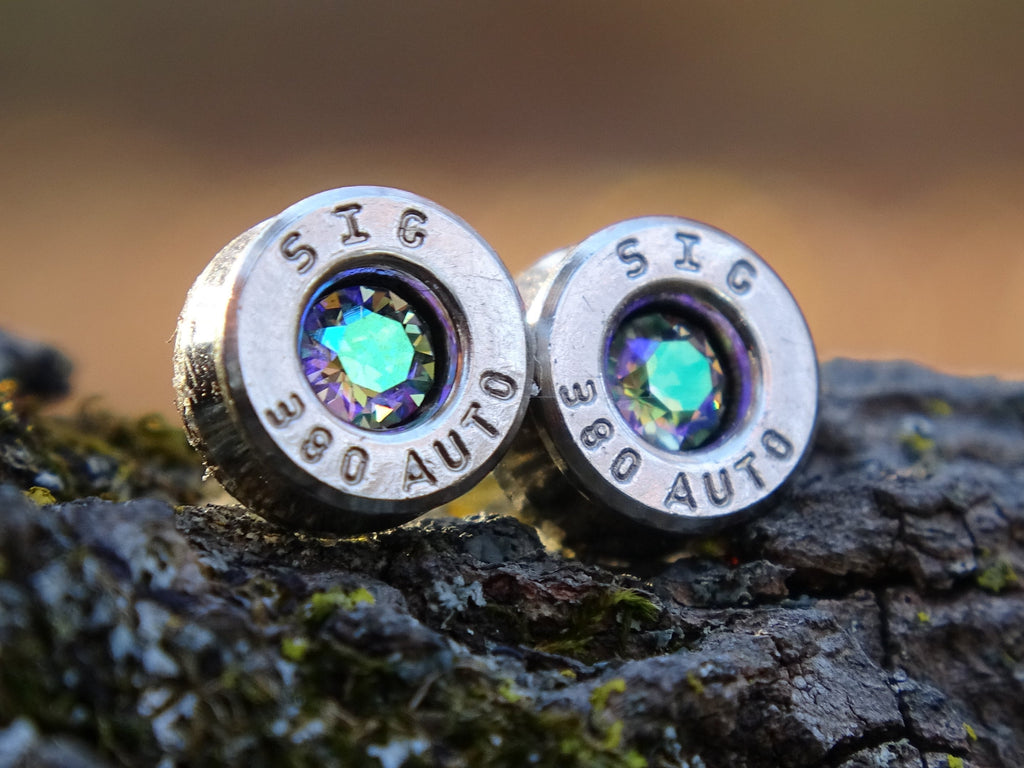 Bullet earring 380 auto Alexandrite (etsy image id: 4354698215)