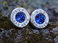 Bullet earring 380 auto Sapphire (etsy image id: 4354731891)