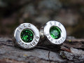 Bullet earring 380 auto Fern green (etsy image id: 4356509151)