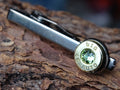Bullet Tie clip two tone 45 ACP Peridot (etsy image id: 4561125433)