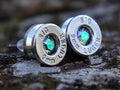 Bullet earrings 9mm alexandrite (etsy image id: 4850618352)