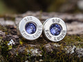 Bullet earrings 9mm tanzanite (etsy image id: 4850974108)