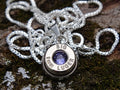 Bullet Necklace pendant 9mm tanzanite (etsy image id: 4899238939)
