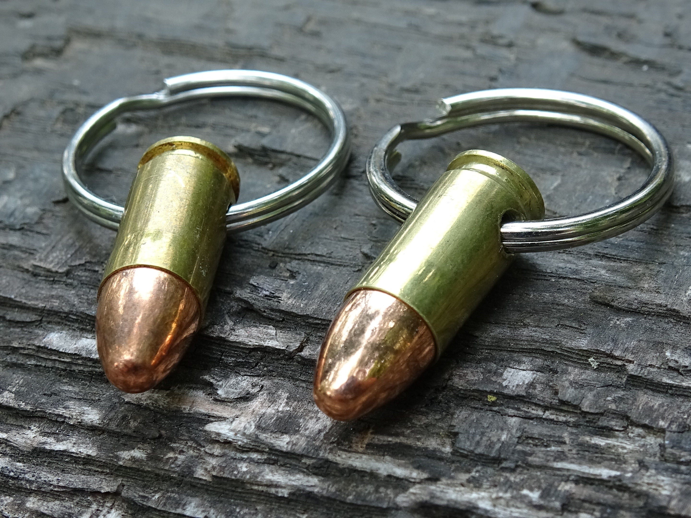 Bullet Keychain 9mm set of two (etsy image id: 5015325582)