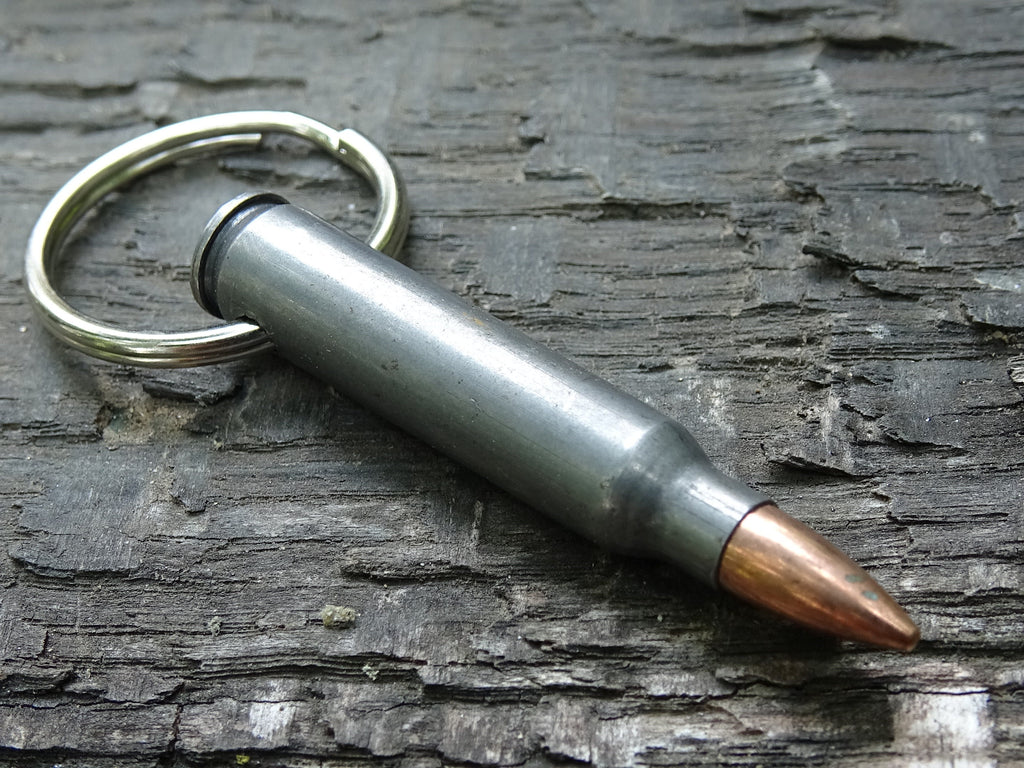 Fallout .223 Bullet Keychain steel 55gn FMJ prop cosplay (etsy image id: 5015503140)